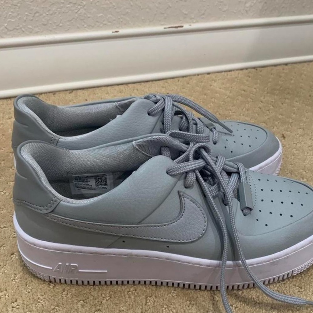 Nike Air Force 1s Gray